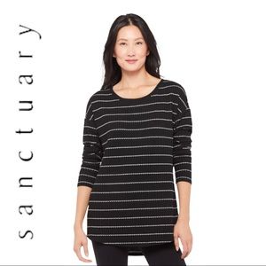 Sanctuary Lina Stripe Waffle Tunic